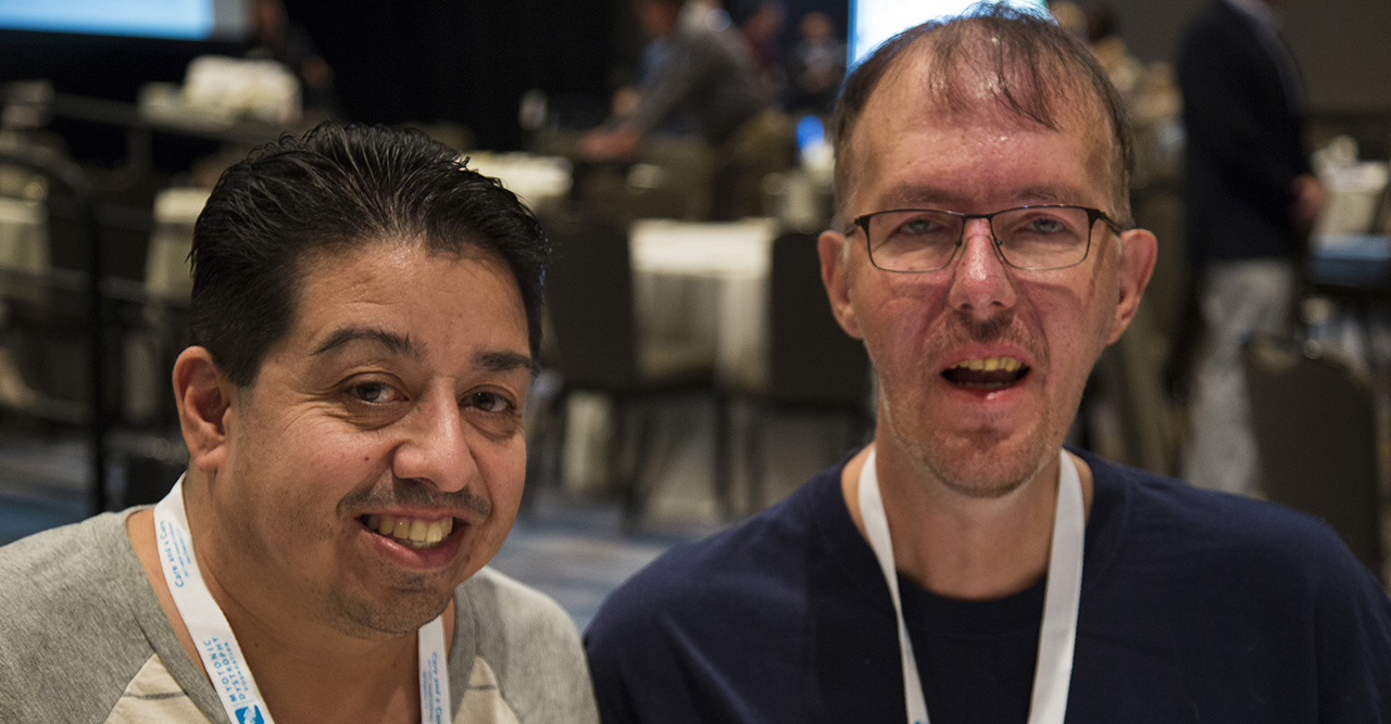 2 Male Conference Attendees