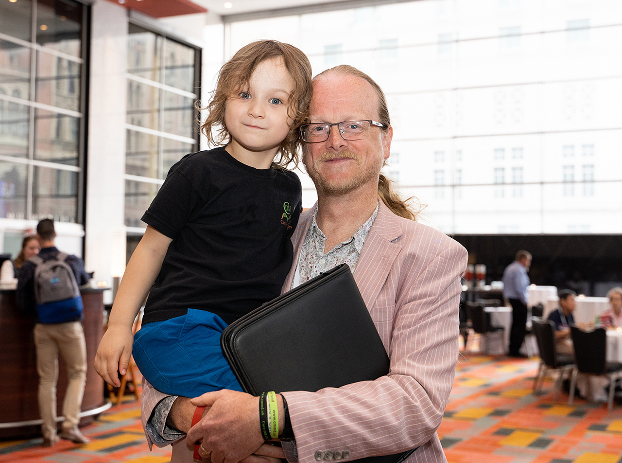 Conference Father and Son