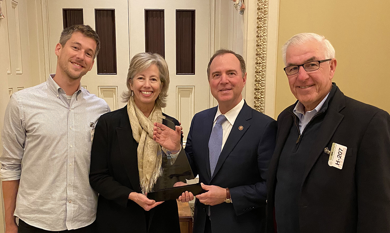 Browns with Adam Schiff