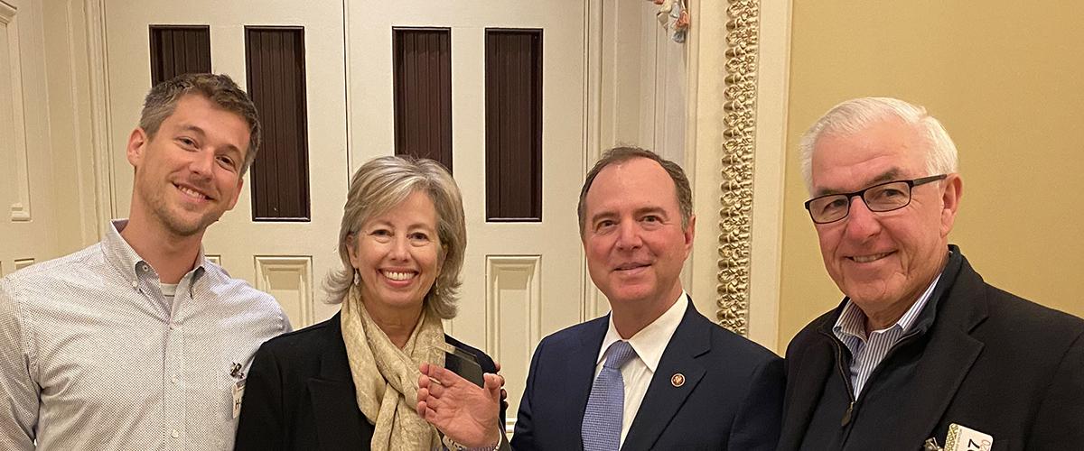 Browns with Adam Schiff